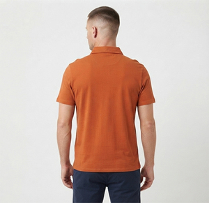 Camiseta Polo Personalizada para Hombre, de Secado Rápido, 100% Poliéster, Diseño Sólido, Corte Holgado, Sublimación, Tallas Grandes, Deportiva - Product Image 2