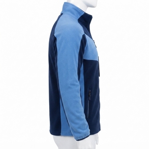 Veste polaire chaude en tissu polaire douillet, construction isolante, manches longues, coupe confortable, vêtement d'extérieur décontracté, OEM - Product Image 3