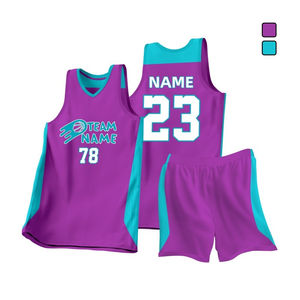 Uniforme de Baloncesto de Alta Calidad, Nuevo, Transpirable, Antibacterial, Precio al por Mayor, Uniforme de Baloncesto Personalizado de Moda - Product Image 6