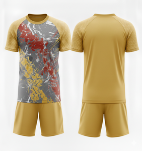 Ensemble de maillots de football personnalisés avec logo par sublimation, uniformes d'entraînement à séchage rapide, kit d'équipe de club, rétro futbol, découpe 100 % automatisée - Product Image 6