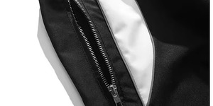 Ensemble de survêtement unisexe personnalisé en nylon : veste coupe-vent zippée et pantalon de jogging - Product Image 5