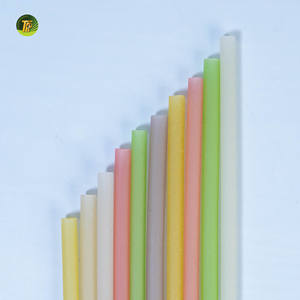 Pailles jetables en farine de riz vietnamienne à bon prix, accessoires pour cocktails, pour hôtels, restaurants, bars, mariages, simples - Product Image 3