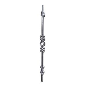 Traditional Forged Metalwork Custom Wrought <b>Steel</b> <b>Railing</b> Luxury Iron Scroll Elegant Metal Design Decorative Handcrafted - Product Image 5