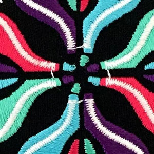 High Quality Custom Design Twill Canvas Fabric Embroidery <b>Patch</b> Handmade Excellent Low-Price Flower <b>Sew</b>-<b>On</b> Your Own Design Hat - Product Image 6