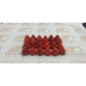 เครื่องมือทำเครื่องประดับ กรวยพลาสติก 5 มม. 150 เมช สีแดง - Product Image 1