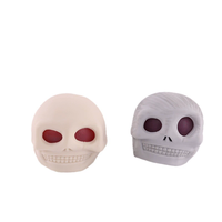Jouet anti-stress en TPR en forme de crâne, best-seller transfrontalier pour Halloween, idéal pour les farces au bureau