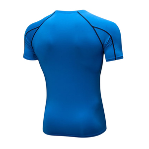 <b>Men</b> <b>Compression</b> T <b>Shirt</b> Quick Dry Sports Base Layer Fitness Running Training Athletic Short Sleeve Gym <b>Shirt</b> OEM Available - Product Image 6