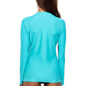 Camiseta de Compresión de Manga Larga para Mujer, Ligera, Transpirable, Antibacteriana, de Secado Rápido, Protección UPF50+, Ecológica - Product Image 3