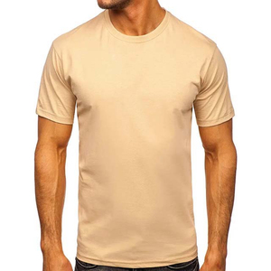 Camisetas de Algodón de Alta Calidad para Hombre, Estampadas Personalizadas, Cuello Redondo, 140 g/m², Logotipo Personalizado, Transpirables, Estilo Urbano 2025 - Product Image 5