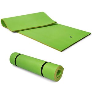 12 X 6 Feet 3-Layer Floating Water Pad Premium <b>Yoga</b> <b>Mats</b> for Water-Based <b>Yoga</b> Practice - Product Image 1