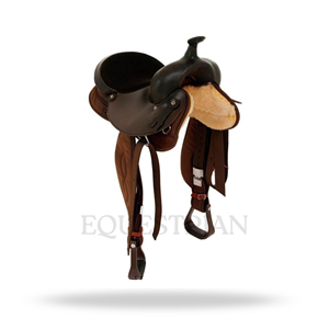 Selle de barrel racing, selle d'équitation, équipement équestre - Product Image 3
