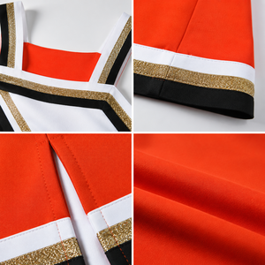 Robe de cheerleading sans manches personnalisée pour jeunes filles, uniforme de performance, tenue de cheerleading scolaire, ensemble d'uniformes de cheerleading d'équipe - Product Image 3