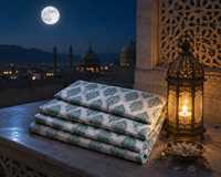 Tissu en coton peigné 100 % tissé à la main imprimé au bloc indien, motif floral de Jaipur, écologique, résistant à l'eau et respirant, vente en gros