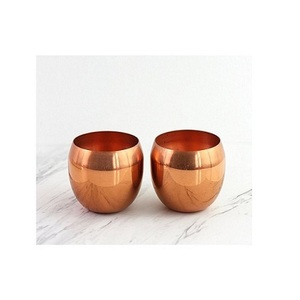 Jardinière en cuivre poli faite à la main, design le plus récent, forme ronde, jardinière à fleurs de qualité supérieure - Product Image 5