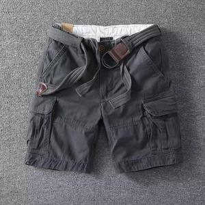 Shorts cargo pour homme, nouvelle mode, vêtements d'extérieur, respirants, séchage rapide, confortables, multi-poches, avec logo/couleur personnalisés. - Product Image 3