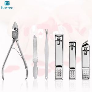 OEM Custom Professional Stainless Steel Manicure and Pedicure Set 19 Piece High Quality Stainless Steel <b>Nail</b> Care Grooming Set - Product Image 4