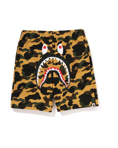 <b>Camouflage</b> Print Men's <b>Shorts</b> Elastic Waist Mid Rise Street Style Anti-UV Sublimation 100% Cotton Quick-Dry Breathable Front - Product Image 1