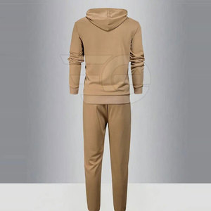 Ensemble de survêtement à capuche pour homme, coupe ajustée, pour la gym, le jogging, le sport, l'entraînement en extérieur, avec poches, confortable et actif - Product Image 5