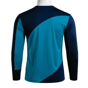 New 100% Polyester Goalkeeper Top Jersey for Men Yellow with Long Sleeves Training Football <b>Soccer</b> Jersey Automated Cutting - Product Image 2