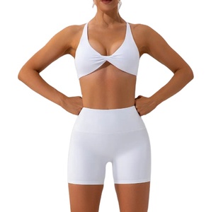 Factory Wholesale Sport Gym Cotton Bra Square Neck Sports Bra Cotton No Wire Non Foam <b>Women's</b> <b>Underwear</b> - Product Image 1