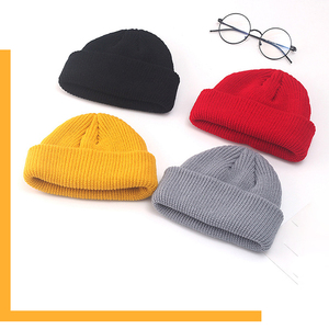 OEM <b>Winter</b> Warm Beanie <b>Cap</b> Custom Embroidery Logo Knitted Hat Stretchable Soft Acrylic Skull <b>Cap</b> Slouchy Beanie Wholesale - Product Image 6