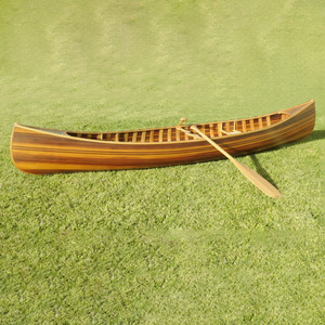 Canoë en bois artisanal avec coque courbée, finition mate, 12 pieds, pour les lacs, les stations balnéaires et les activités fluviales - Vente en gros, contactez-nous - Product Image 2