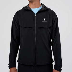 Lightweight Sports Men <b>Winter</b> <b>Running</b> <b>Jacket</b> Stretch Fabric Full Zip Active Outerwear For Jogging Training Fitness And Cycling - Product Image 1