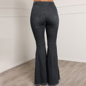 Jeans Ajustados de Alta Calidad con Cuentas para Mujer, Jeans Ajustados Elásticos para Mujer - Product Image 3