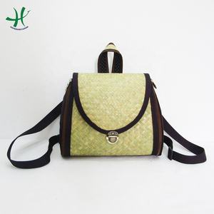 Sac en herbe de mer fait à la main Fabriqué au Vietnam/ Sac à main quotidien pour femmes avec doublure intérieure - Product Image 3