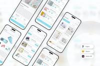 Développement de site e-commerce pour produits pour bébés RoyalCraft avec catégories, paiements en ligne, panier d'achat, design responsive et SEO