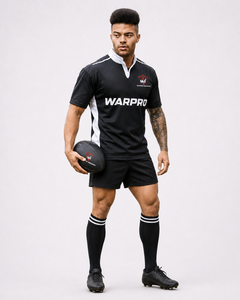 Chaleco Deportivo de Rugby Personalizado Premium, 100% Poliéster, Transpirable, Antihumedad, Antibacteriano, Cuello en V, Sin Mangas, Unisex, Transferencia Térmica - Product Image 5