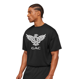 Camiseta Blanca de Manga Larga para Hombre, Estampada, 100% Algodón Jersey, Transpirable, Antiarrugas, Corte Holgado, Estilo Casual Urbano Hip Hop - Product Image 3