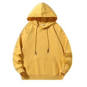 Sudadera con Capucha Casual para Hombre, Color Sólido, Tops de Moda, 100% Algodón, Sudadera de Invierno Transpirable - Product Image 3