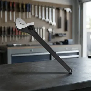 Clé à molette en acier inoxydable forgé, disponible en différentes tailles avec logo personnalisé - Product Image 2