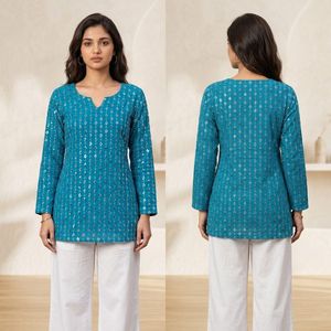 Diseñador de alta calidad Ropa de boda de seda pura Señoras bordadas Georgette Lehenga Choli Mejor precio competitivo Ocasiones especiales - Product Image 4