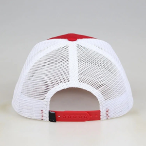 Gorra de béisbol transpirable para hombre, estilo camionero, OEM/ODM, sin estructura, de malla completa/medio malla, azul, con logo personalizado, para verano, pesca y actividades al aire libre. - Product Image 3