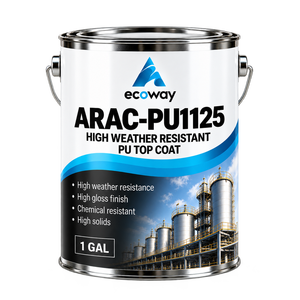 ECOWAY ARAC-PU1125 Revêtement de surface métallique durable le plus vendu, haute qualité, PU industriel, protection architecturale publique - Product Image 2