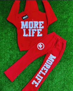 Ensemble de survêtement unisexe streetwear pour homme, sweat à capuche zippé et pantalon évasé, avec patch brodé effet usé, pantalon de survêtement délavé à l'acide - Product Image 4