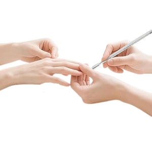 Herramienta de Alta Calidad para Empujar Cutículas, Empujador y Removedor de Cutículas para Manicura, de un Solo Lado con Mango Liso - Product Image 2