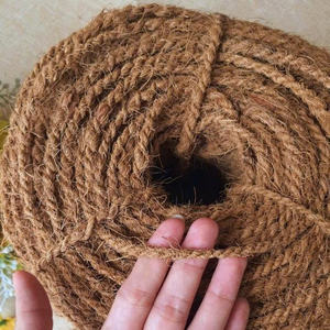 Cuerda de Fibra de Coco Cruda Ecológica de Alta Calidad para Tapetes, Agricultura, Exteriores y Felpudos de Fibra de Coco - Directo de Fábrica - Product Image 1