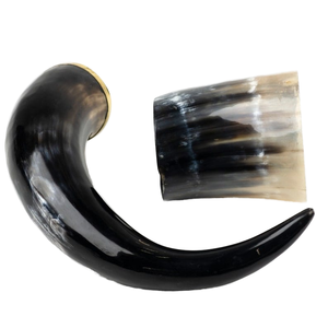 Taza de cuerno de búfalo auténtica, soporte de jarra de cerveza ecológico con el tema del mejor hombre y padrinos de boda inspirado en Game Thrones para hombres vikingos - Product Image 4