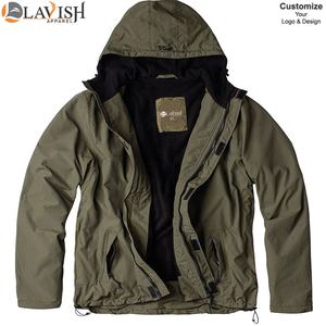 Chaqueta Bomber de Alta Calidad para Hombre, Estilo Militar, Personalizable, Cortavientos de Invierno, con Capucha, Tejido Resistente al Viento, Servicio OEM Personalizado - Product Image 3