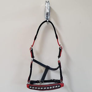 Produit phare : Bridon et licol pour cheval en cuir, entièrement personnalisables, de qualité supérieure, pour sports équestres en plein air - Product Image 3