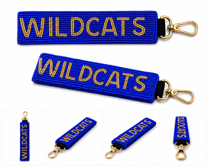 Meilleur design personnalisé, porte-clés ajustable perlé pour le jour du match, porte-clés d'équipe sportive avec clip doré, nom et couleurs d'équipe personnalisés - Product Image 5