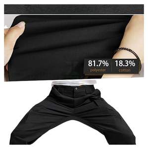 Pantalons de travail cargo personnalisés pour hommes, durables, multi-poches, industriels, pour atelier, extérieur, vêtements de travail imprimés sur mesure - Product Image 5
