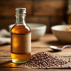 น้ำมันลินสีดสกัดเย็นบริสุทธิ์ 100% สำหรับนวด บำรุงผิว และอโรมาเธอราพี จำหน่ายแบบขายส่ง - Product Image 1