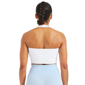 Haut court dos nu pour femme, respirant, extensible, sans manches, confortable, pour le sport, la gym, le fitness, les entraînements, vêtements de sport, vente en gros personnalisée - Product Image 4