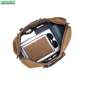 Sacs de sport en toile cirée imperméables et tendance, grande capacité, avec logo personnalisé, pour hommes, pour les voyages de week-end, sac à main avec fermeture éclair - Product Image 3
