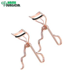 Private Label Rose Gold Surgical <b>Lash</b> Curler <b>Kit</b> 4 Piece Stainless Steel Beauty Tools - Product Image 3