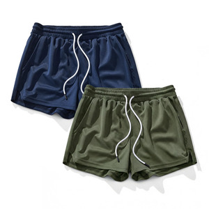 Shorts de jogging d'été personnalisés pour hommes, séchage rapide, taille élastique, coupe droite ample, shorts de plage, shorts de sport pour hommes - Product Image 2